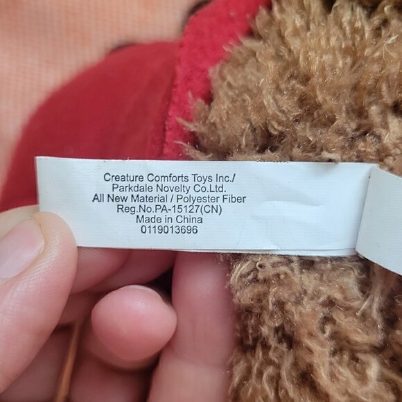 NWOT Creature Comforts Moose With Red Whistler Hoodie With Maple Leaf Embroidery - Picture 3 of 8